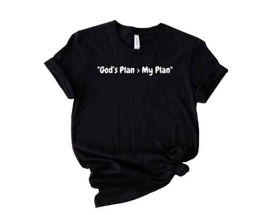 New Arrival God's Plan > My Plan Tee