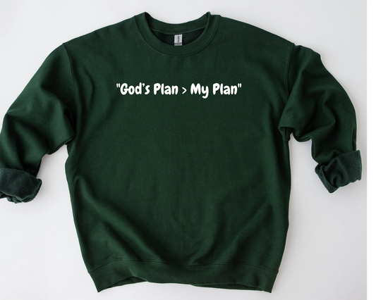 New Fall Arrival God's Plan > My Plan Sweatshirt